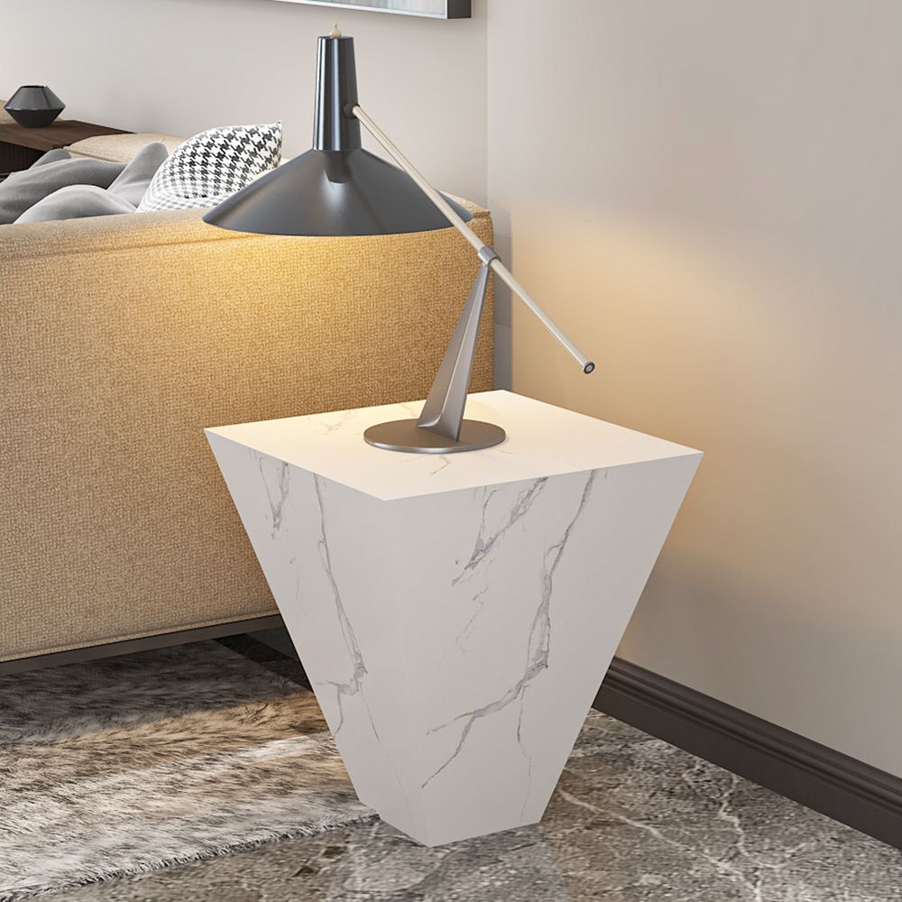 Minimalist Sintered Stone Side Table 