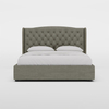 Hidden Storage Chesterfield Tufted Upholstered Bed