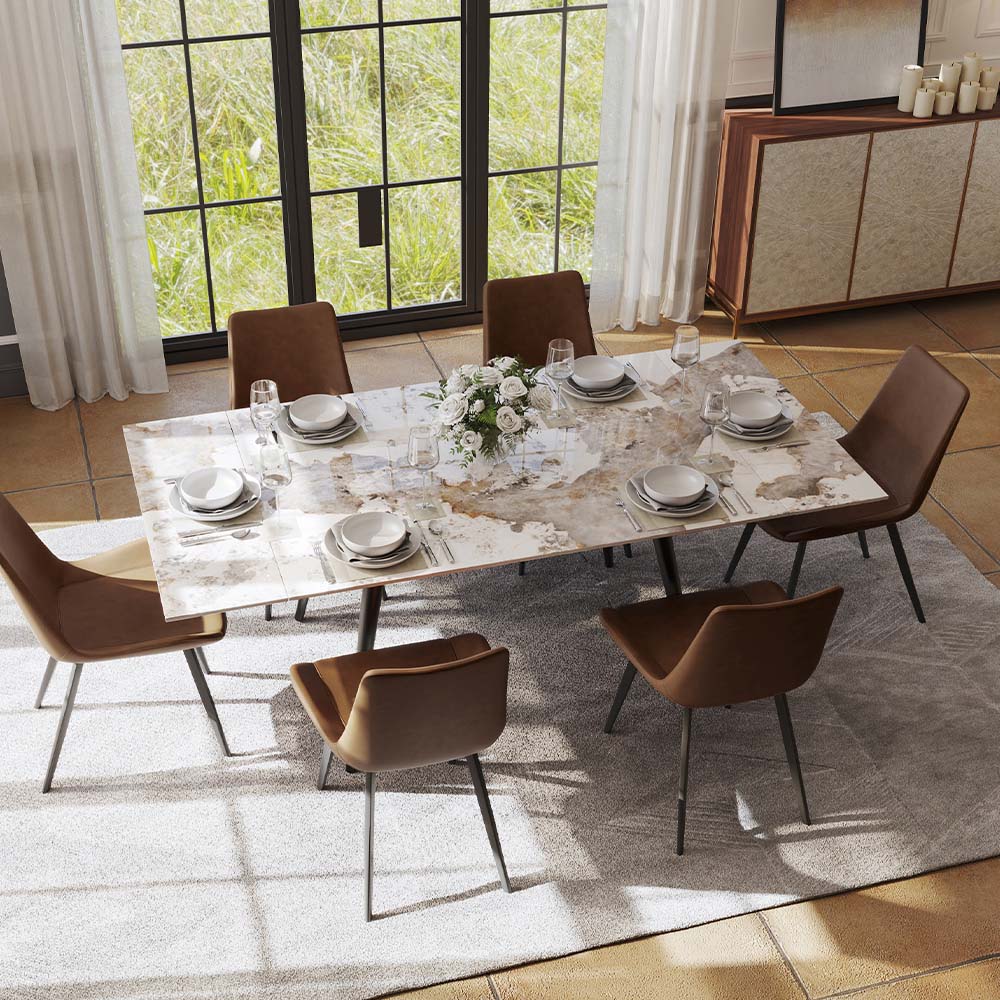 Extendable Sintered Stone Dining Table