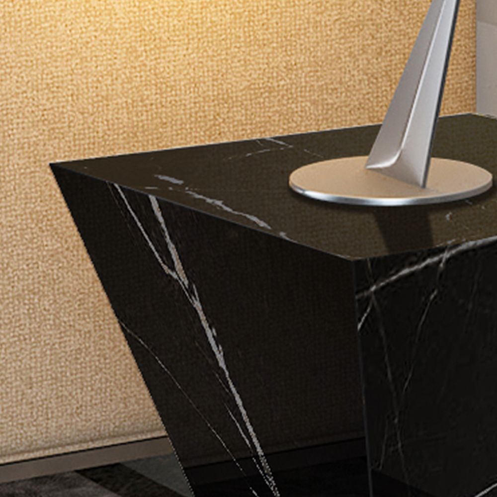 Minimalist Sintered Stone Side Table 