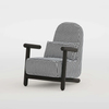 Modern Linen Light Luxury Accent Chair