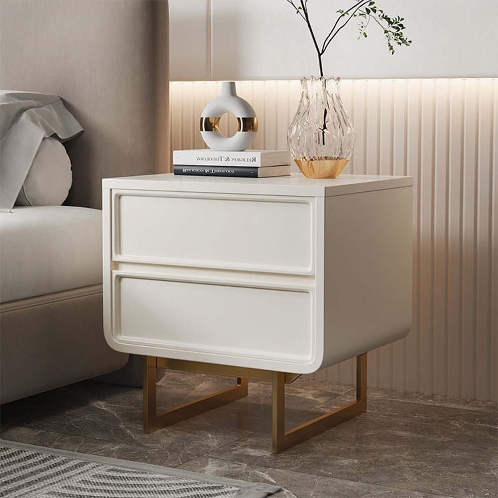 Beige Premium Fully Assembled Nightstand