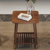 Nordic Style Solid Wood Square Side Table