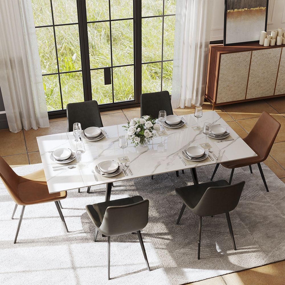 Extendable Sintered Stone Dining Table