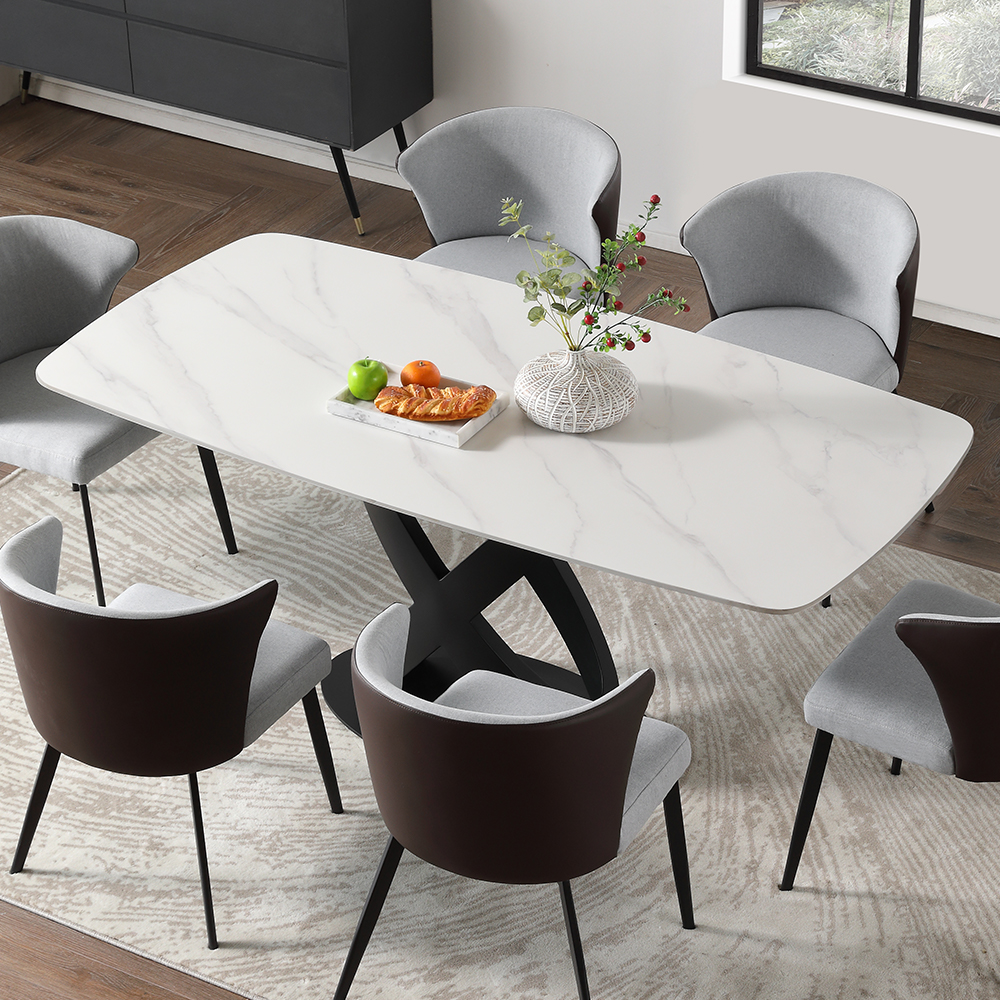 Modern Luxury Furniture White Dining Table