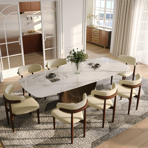 Dining Furniture Extendable Hobart Modern Dining Table 