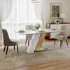 Modern Luxury Marble Rectangular Dining Table