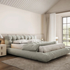 Platform Cloud Bed Frame With Headboard