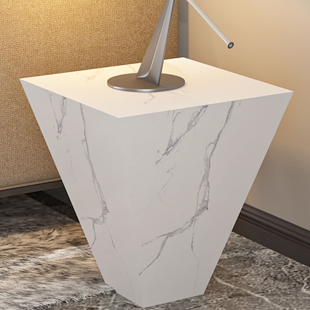 Minimalist Sintered Stone Side Table 