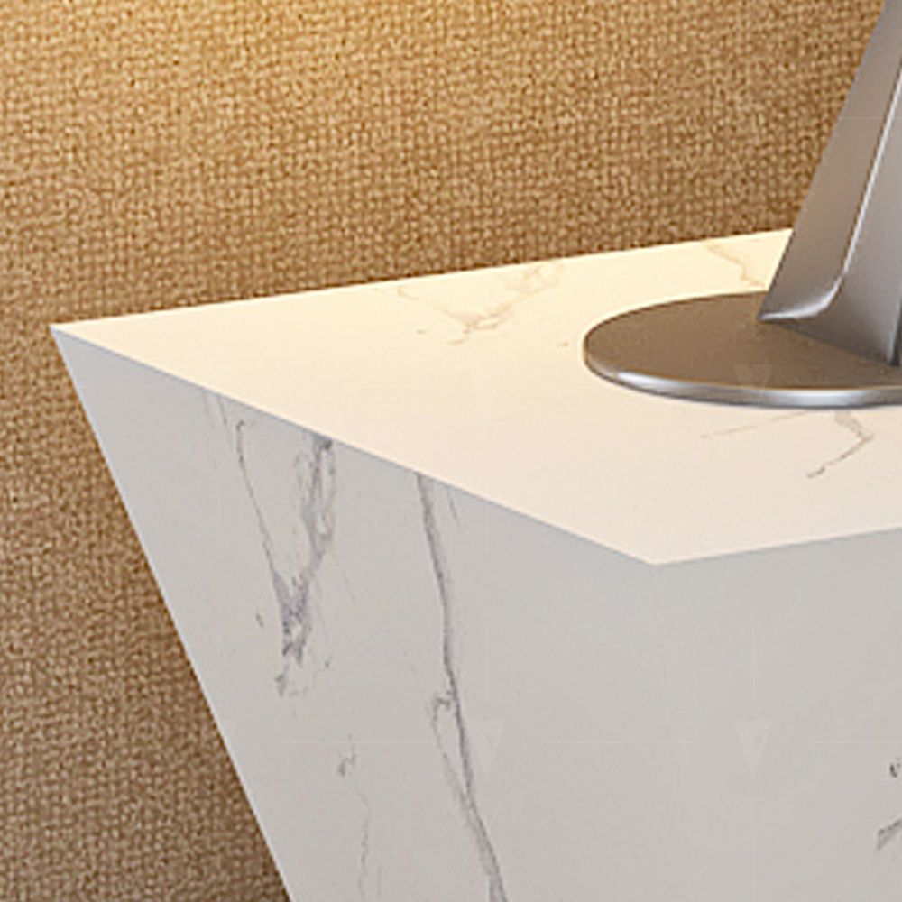 Minimalist Sintered Stone Side Table 