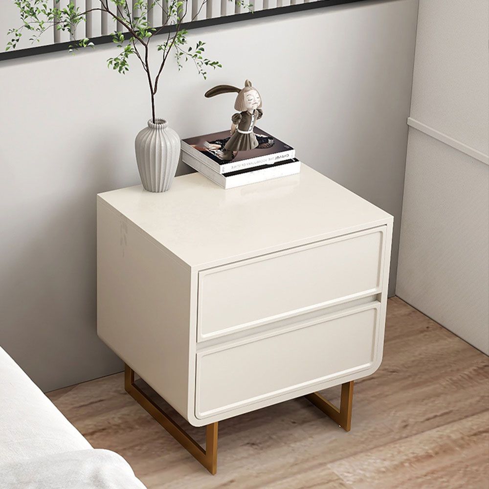 Beige Premium Fully Assembled Nightstand